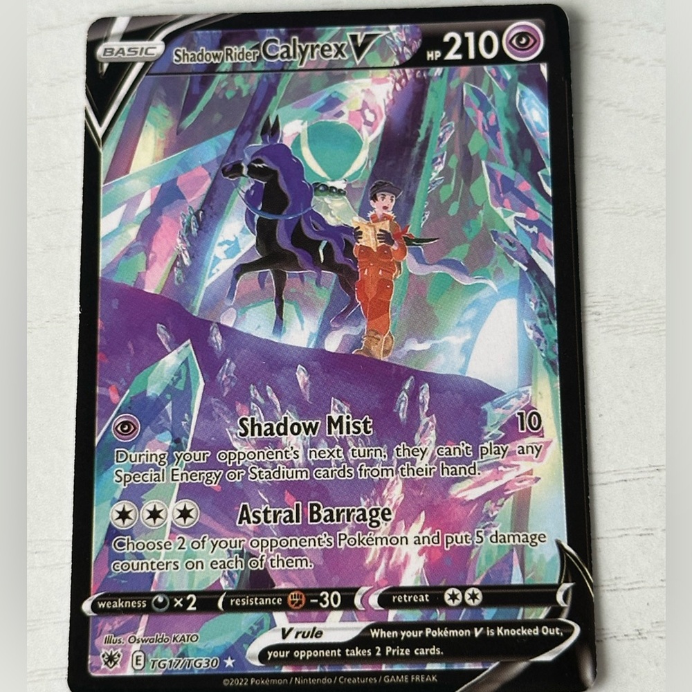 Shadow Rider Calyrex V Pokémon